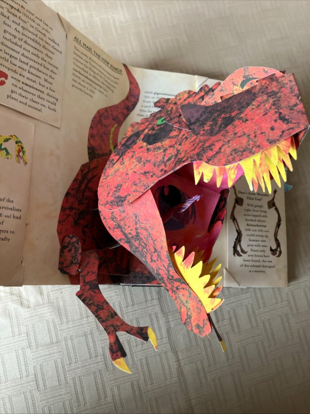 Encyclopedia Prehistorica Dinosaurs Pop-Up Book Matthew Reinhart Robert Sabuda